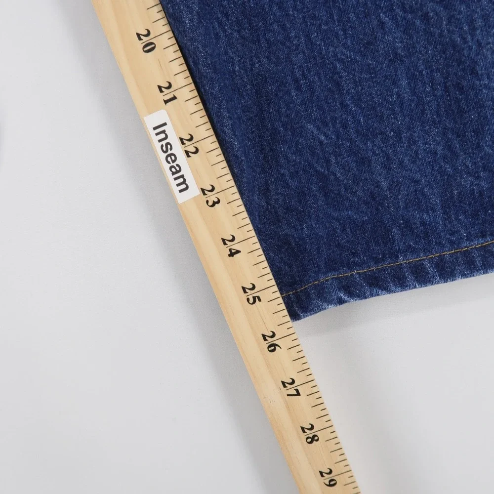 Vintage Levis 501 Jeans Mens 36x30 (34x26) Blue Original Fit Straight Button Fly - Picture 8 of 14